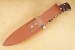 Herbertz G�rtelmesser 81 Lagen Damast Gerbeiche-Griff