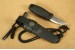 Morakniv Eldris Black Neck Knife Kit feststehendes Taschenmesser Edelstahl Sandvik 12C27