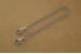 Taschenmesserkette Die Jumbo Kette verchromt, 60 cm lang