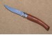 Opinel Taschenmesser &quot;Slim Line&quot; No. 8 rostfrei Padouk-Holz