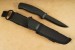 Mora Messer Companion Tactical BlackBlade in schwarz rostfreier Stahl Molle kompatibel
