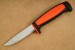 MORAKNIV Basic 511 black and orange Arbeitsmesser aus Carbonstahl