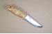 Helle Messer Temagami Nr. 301 (Design Les Stroud) Carbon-Dreilagenstahl