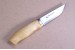 Brusletto Messer Bruslettokniven mit Griff aus geltem Birkenholz