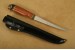 Marttiini-Filetiermesser Adlerkopf Sammler-Edition rostfrei Rosenholz-Griff und Bronze-Beschl�ge