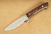 Herbertz Jagdmesser mit Pakkahozlschalen und Edelstahlbacken