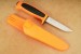 Morakniv Basic 546 orange and black Mora Arbeitsmesser aus rostfreiem Sandvik-Stahl