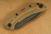 Herbertz Taschenmesser Stahl AISI 420 stonewashed finish Back Lock zweifarbige G10-Griffschalen Edelstahlclip