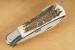 Herbertz Jagd-Taschenmesser 4-teilig Stahl 1.4116 Hirschhorn