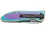 Herbertz Einhandmesser Rainbow Stahl 3Cr13Mov Liner Lock Beschichtung im Rainbowlook