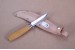 Mora Messer Junior Jr73/164 Kindermesser mit Birkengriff und Klingenschutz und Lederscheide Carbonstahl MORAKNIV (Mora of Sweden)