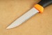 Morakniv Companion F Serrated mit Sgezahnung neon orange Arbeitsmesser rostfreier Stahl Mora Messer