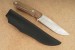 Manly Blaze D2 Walnut Feststehendes Messer