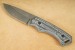 Herbertz-Gürtelmesser AISI 420 Stahl Stonewashed Finish G10-Griffschalen