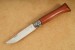 Opinel Taschenmesser rostfrei mit Virobloc Padouk-Holz in der Gre No. 6