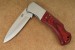 Herbertz Taschenmesser rostfrei Heftlnge 12 cm Pakkaholz Edelstahl