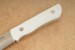 Real Steel Bushcraft III Convex White G10