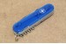 Wenger Basic in transparent blau mit 12 Funktionen (Wenger Schweizer Messer)