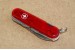 Wenger Basic in transparent rot mit 12 Funktionen (Wenger Schweizer Messer)