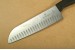 Victorinox Santokumesser 17 cm langer Klinge Kullenschliff schwarzer Fibrox-Griff