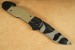 Herbertz Top-Collection Rettungsmesser Stahl 440 Camo Schlagdorn Gurtschneider G-10 Griffschale