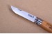 Opinel Messer N08 Carbone in Carbonstahl mit Virobloc