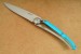 Deejo Taschenmesser 27g COLORS Blau