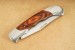 Herbertz Taschenmesser Stahl AISI 420 Back Lock Edelstahlbacken Pakkaholz-Griffschalen