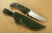 Muela Husky Sandvik Green Outdoormesser