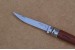 Opinel Taschenmesser &quot;Slim Line&quot; No. 10 rostfrei Padouk-Holz