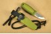 Morakniv Eldris Green Neck Knife Kit feststehendes Taschenmesser Edelstahl Sandvik 12C27