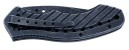 Herbertz Einhandmesser Stahl AISI 420 stonewashed finish Daumenpin Liner Lock Edelstahl-Griffschalen Clip