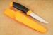 Morakniv Companion F Serrated mit Sgezahnung neon orange Arbeitsmesser rostfreier Stahl Mora Messer