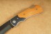 Herbertz-Taschenmesser Keramik-Klinge R�ckenverriegelung Holz-Griffschalen Kunststoffbacken im Carbon-Look