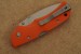 Manly City CPM-S90V Orange Taschenmesser