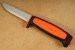 Morakniv Basic 511 black and orange Arbeitsmesser aus Carbonstahl