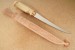 klassisches finnisches Marttiini Filiermesser mit Holzgriff 18,9 cm Klinge