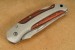Herbertz Taschenmesser AISI 420 Pakkaholz Clip