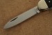 Hartkopf Milit�r-Taschenmesser Ebenholz mit Neusilber-Backen und Holzbox