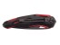 HERBERTZ Einhandmesser Stahl 3CR13 beschichtete Klinge Liner Lock schwarze Alu-Schalen rote Platine
