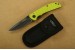 Herbertz Top Collection Einhandmesser mit neonfarbene G-10 Griffschalen