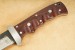 Herbertz G�rtelmesser 81 Lagen Damast Gerbeiche-Griff