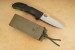 Victorinox Hunter Pro M schwarz mit olivem Etui und Befestigungsse