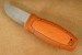 Morakniv Eldris Burnt Orange Neck Knife Kit feststehendes Taschenmesser Edelstahl Sandvik 12C27