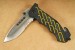 Herbertz Top-Collection Rettungsmesser AISI 440-Stahl Schlagdorn Gurtschneider G10