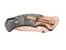 HERBERTZ Einhandmesser Stahl AISI 420 bronzefarben Daumenpin Liner Lock Kunststoff