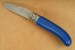 Verdier L&#39;ALPAGE Kindermesser 7,1 cm Edelstahl Buchenholz blau
