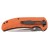 Herbertz Einhandmesser mit orangefarbene G10-Griffschalen