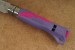 Opinel No 07 Kindermesser OUTDOOR JUNIOR violett/pink