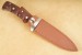 Herbertz G�rtelmesser 81 Lagen Damast Gerbeiche-Griff